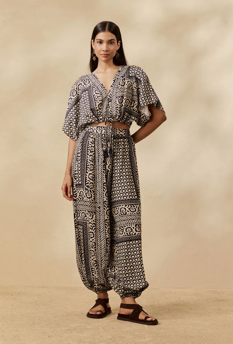 Berenices Pant Dark Blue