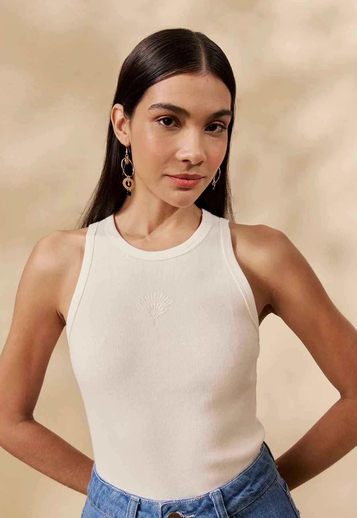 Cygnus Top Off White