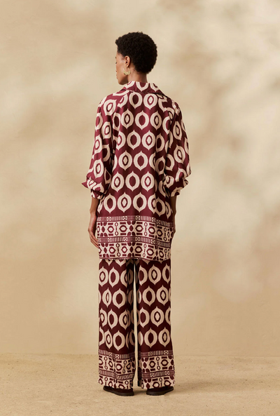 Delphinus Shirt Wine