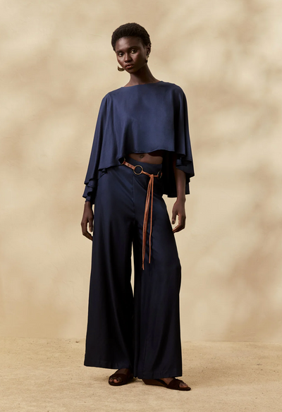 Sculpto Blouse Blue