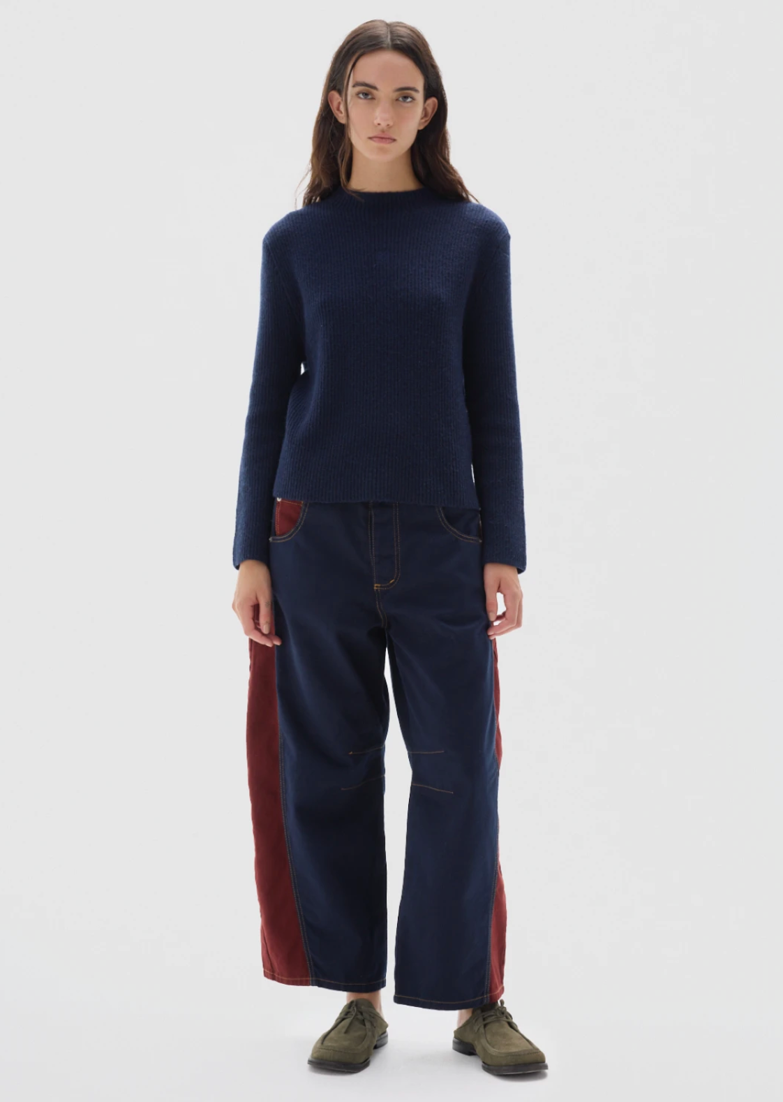 Jean Drum Blue Red