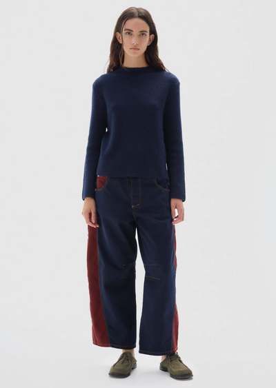 Jean Drum Blue Red