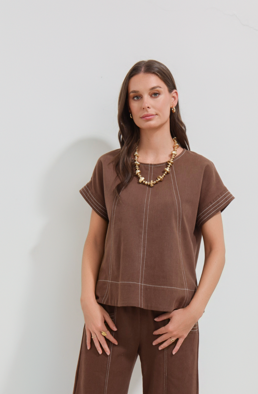 Filipa Tshirt Brown