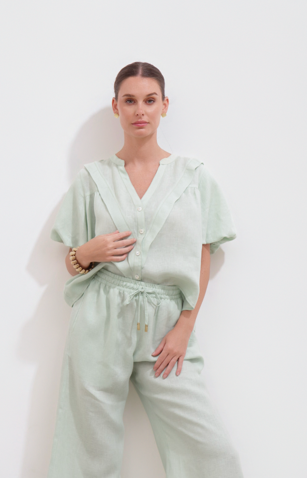 Valeria Shirt Matcha