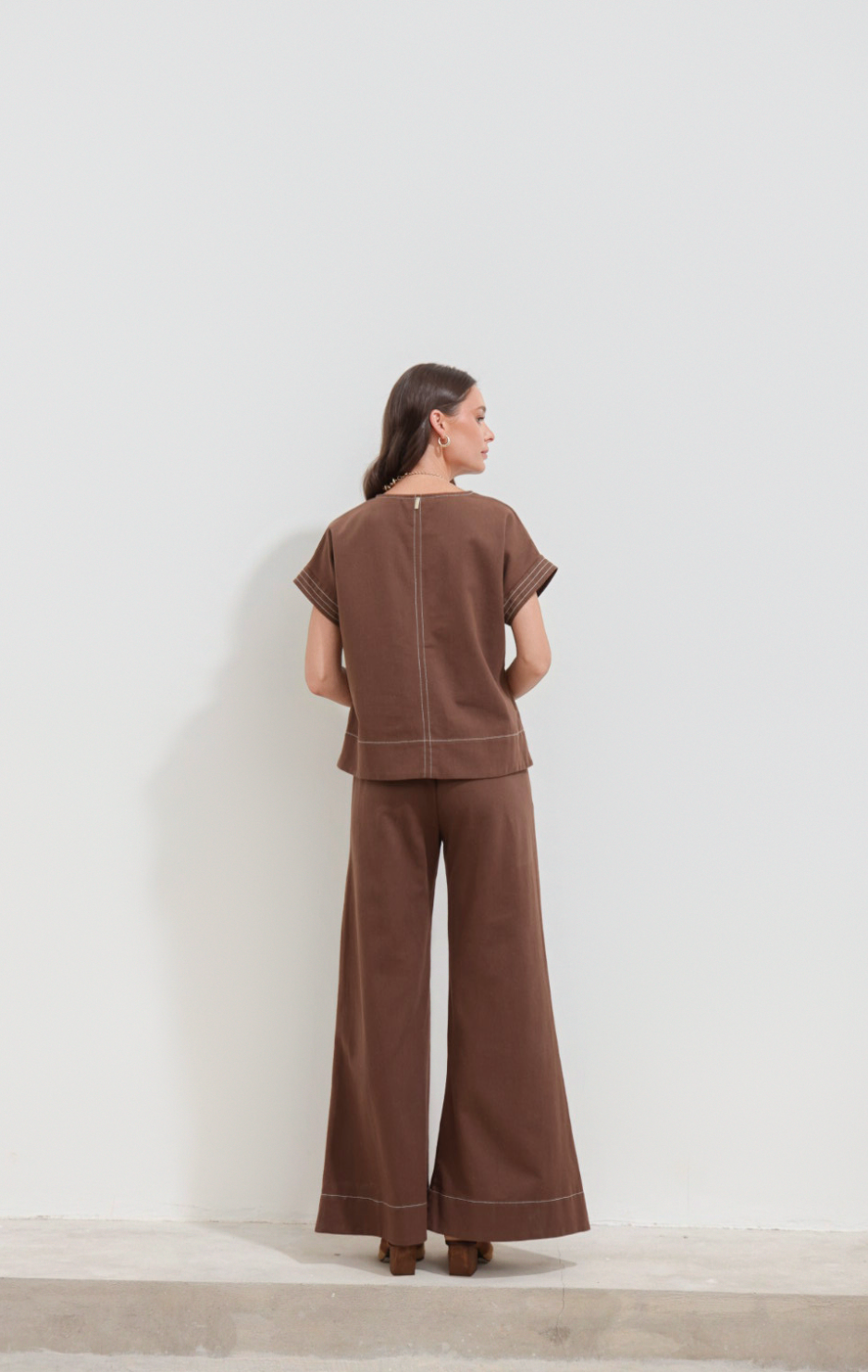 Filipa Pant Brown