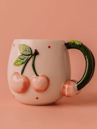 Mug W Cherries