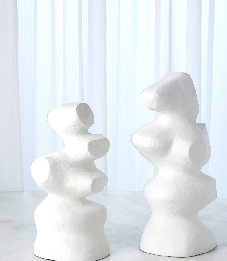Mouren Sculptures White
