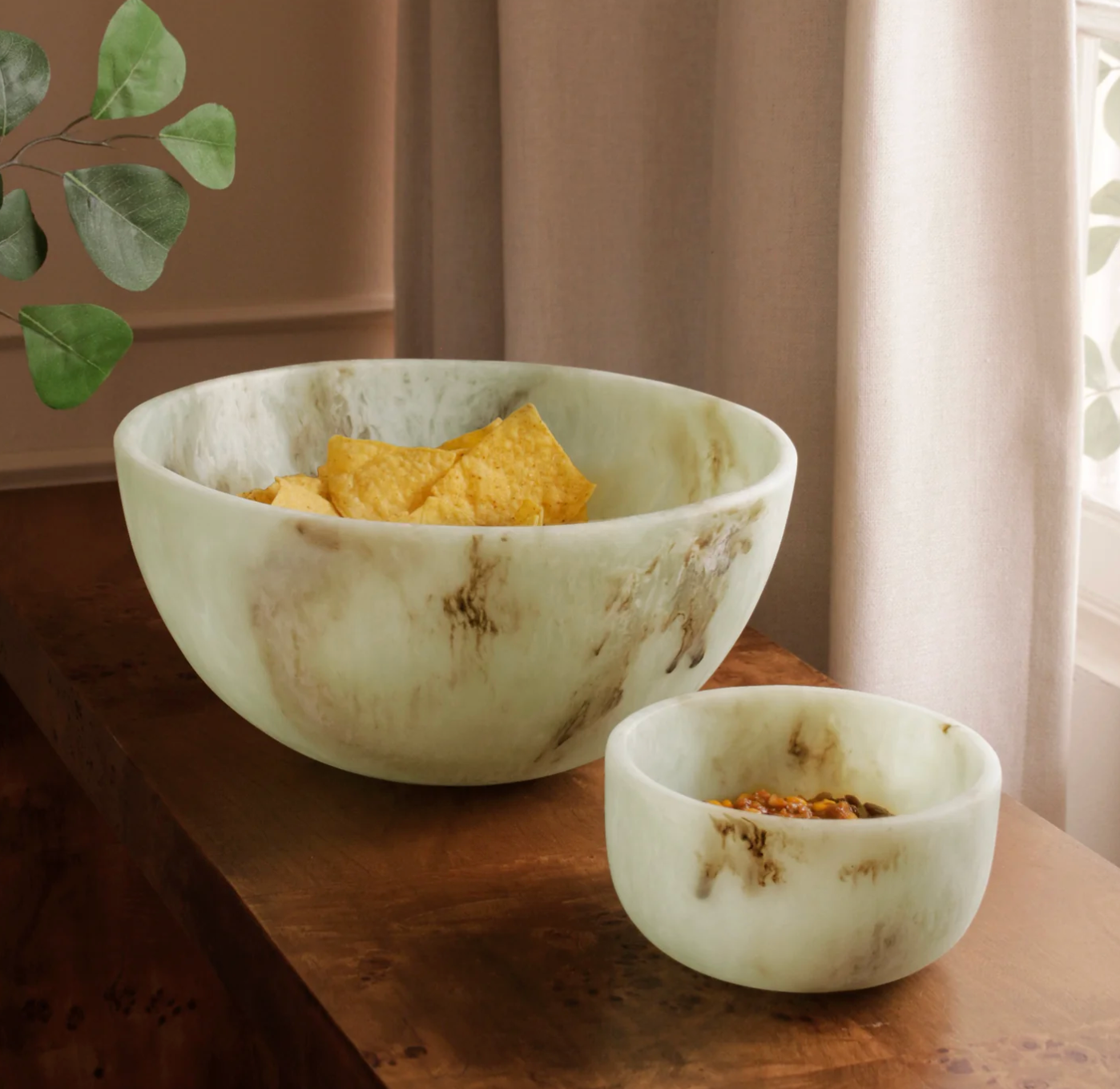 Giada Small Bowl Jade Swirl