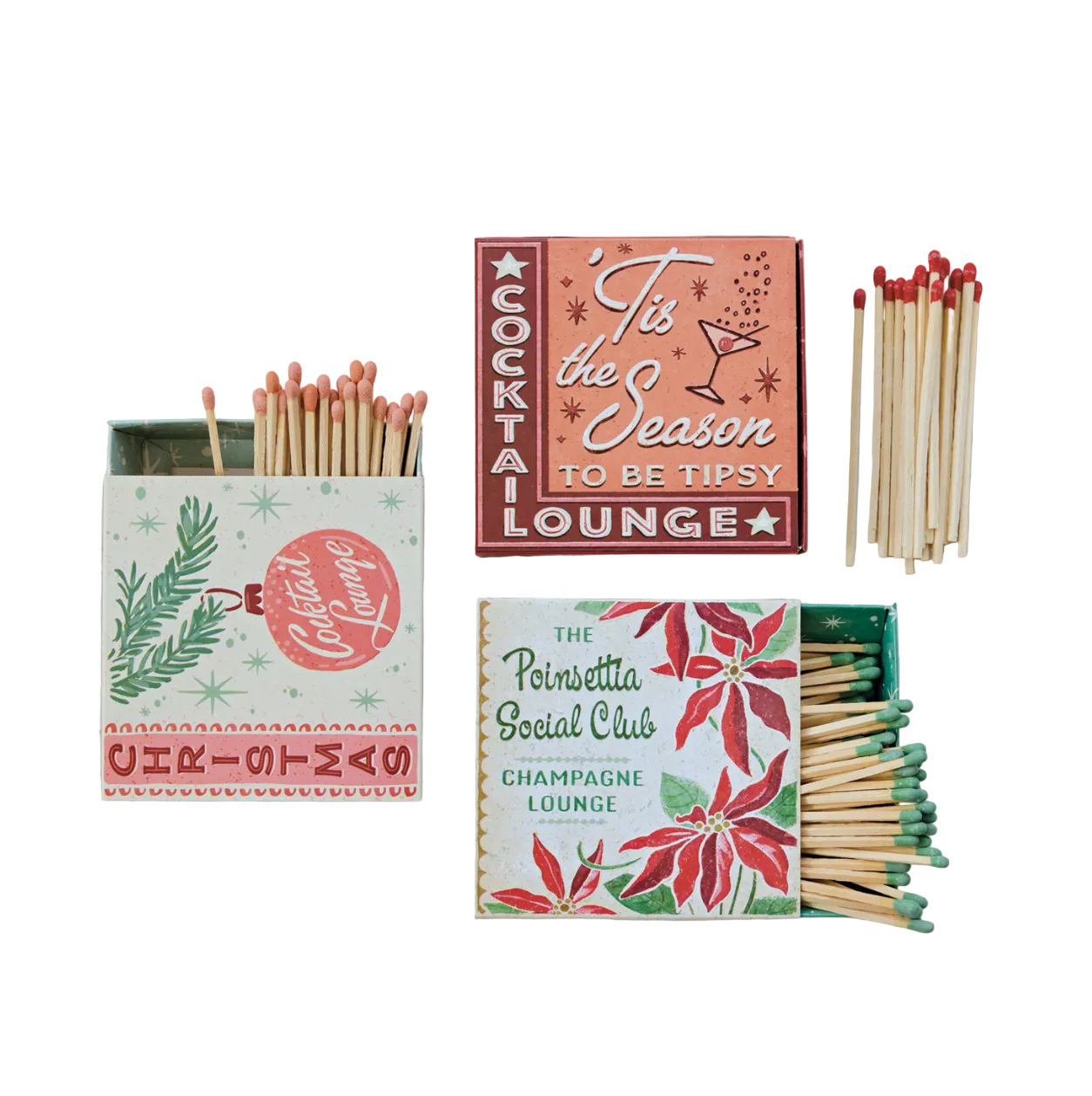 Matches w Holiday Bar Saying