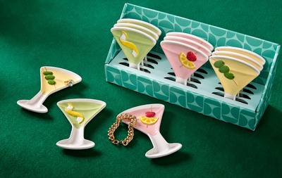 Martini Glass Trinket Dish