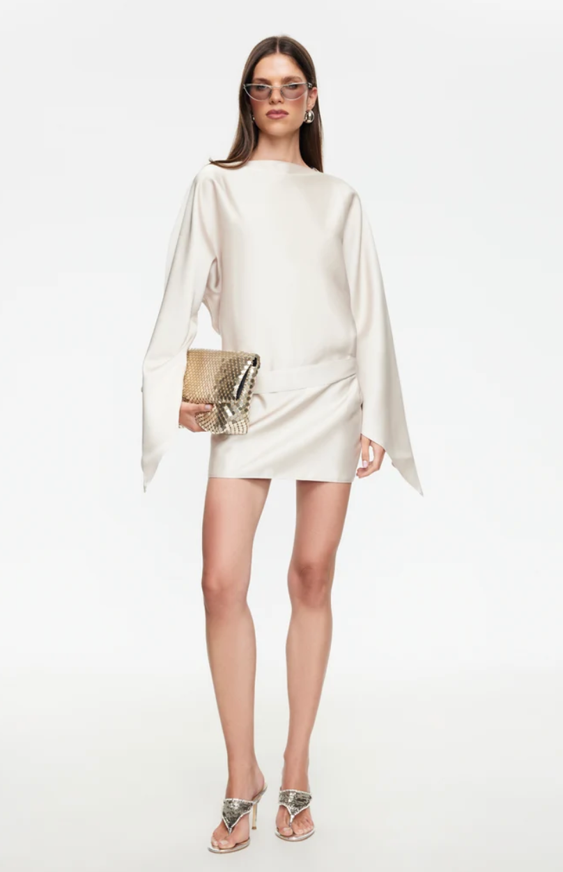 Touch Mini Dress Cream