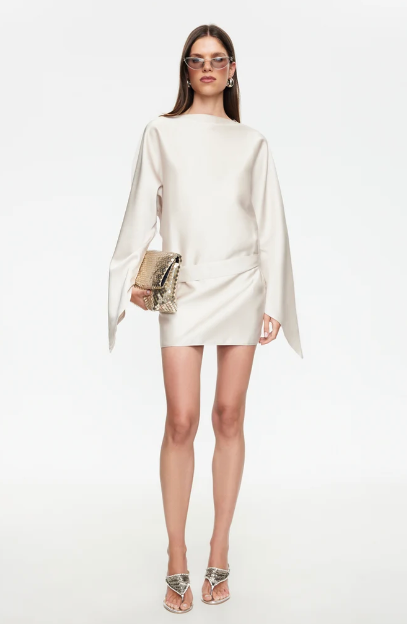 Touch Mini Dress Cream
