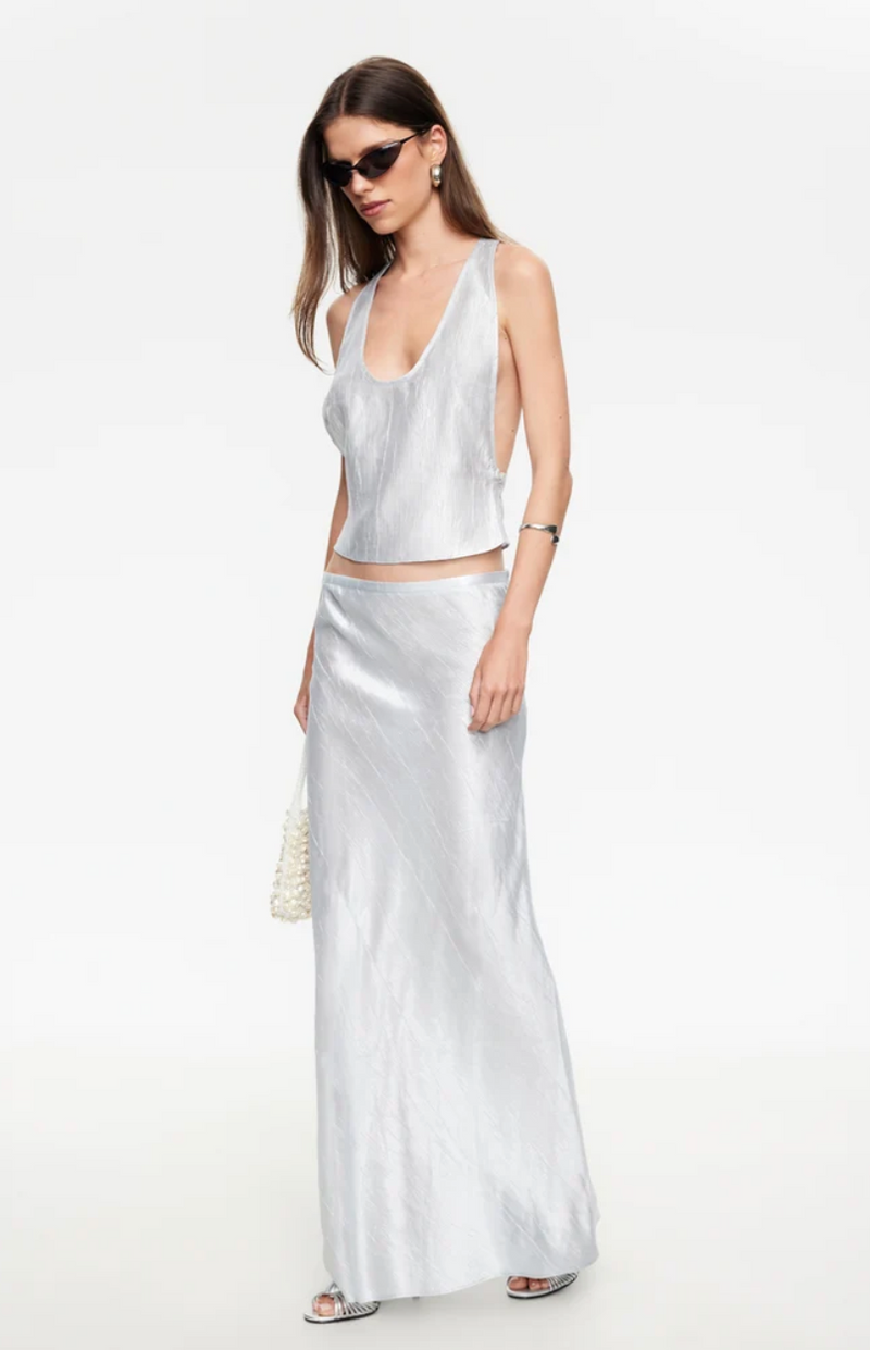 Bare Cami Top Silver