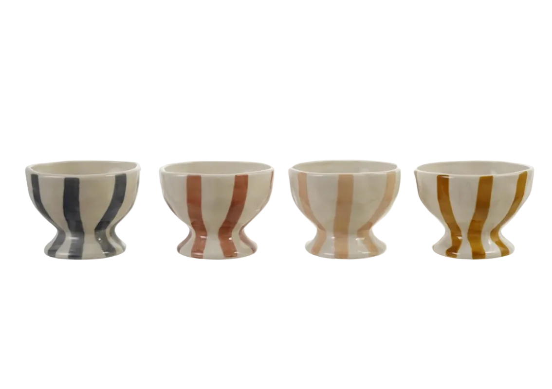 Stoneware Footed Bowl