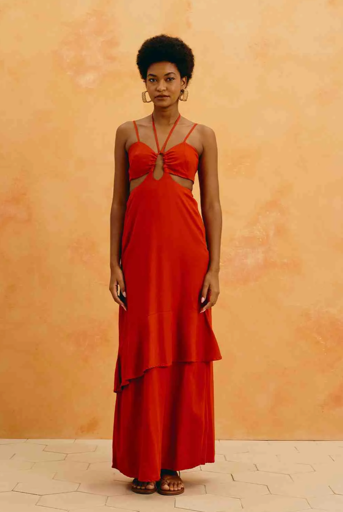Tany Dress Red