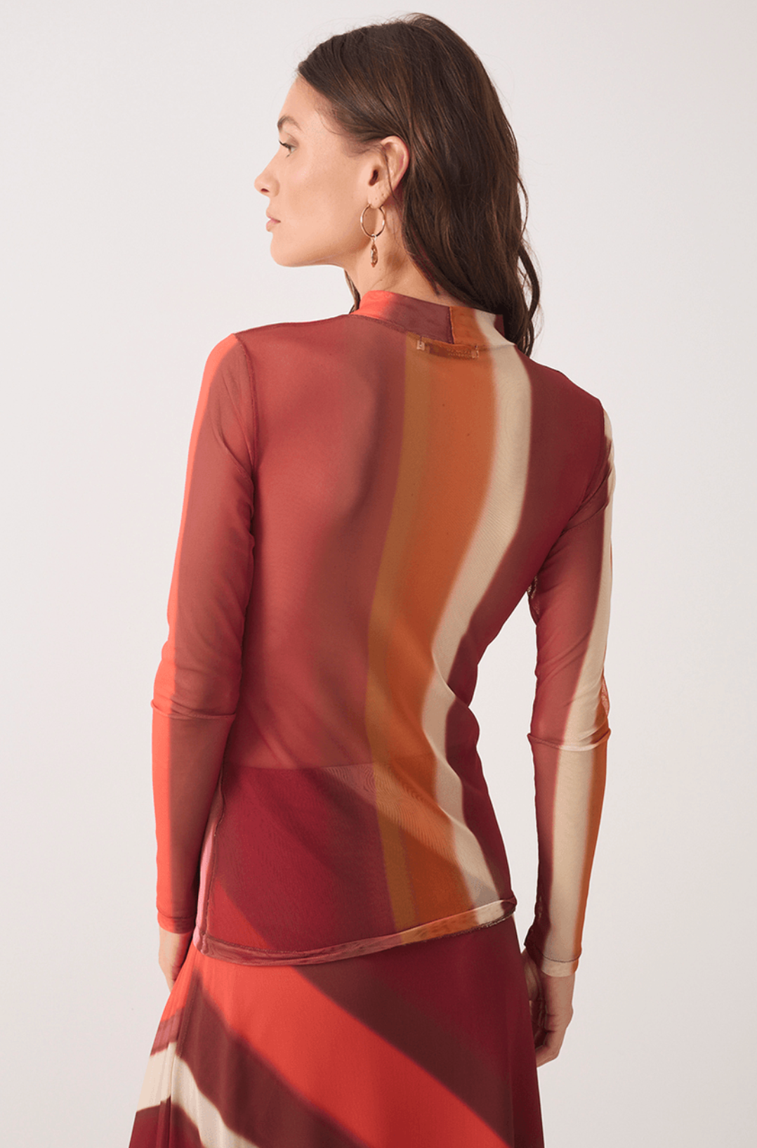 Nora Tulle Blouse Multi