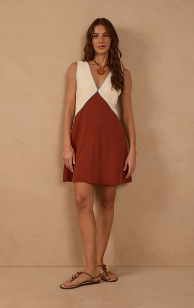 Alba Mini Dress Brown