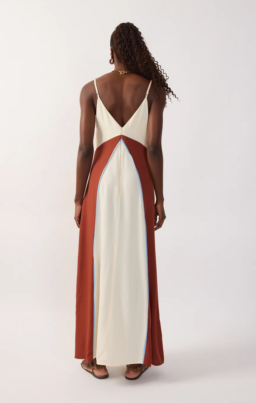 Noa Maxi Dress Brown
