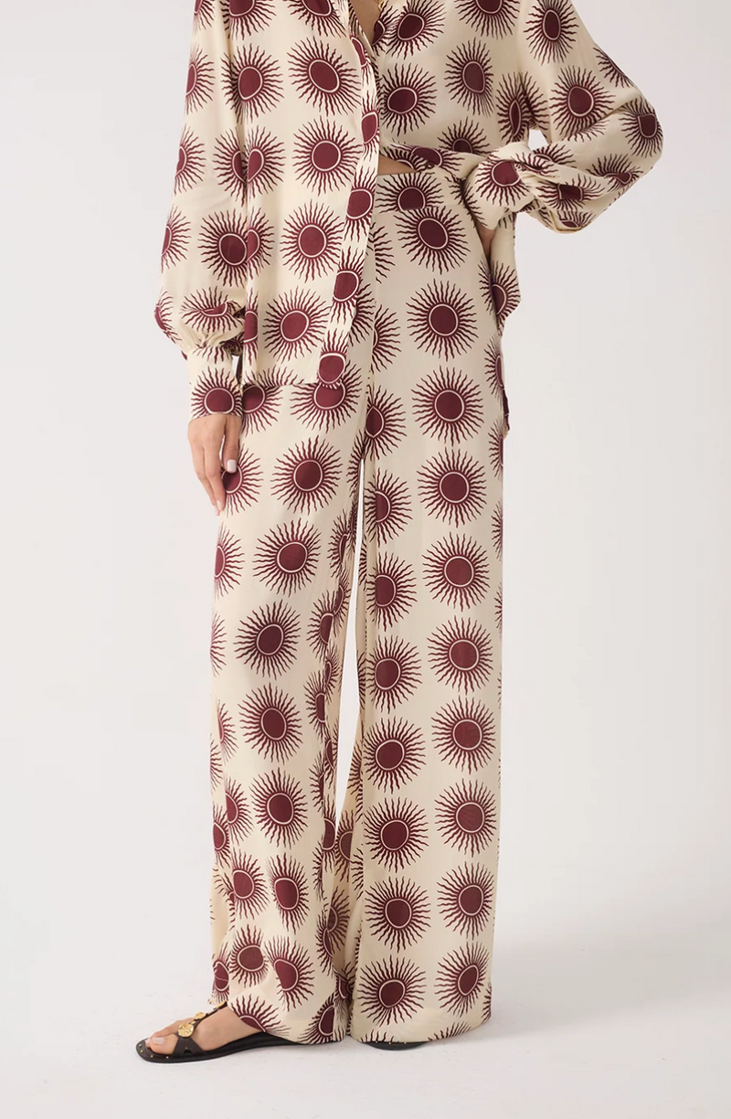 Alejandra Scarf Pant Off White Solaris