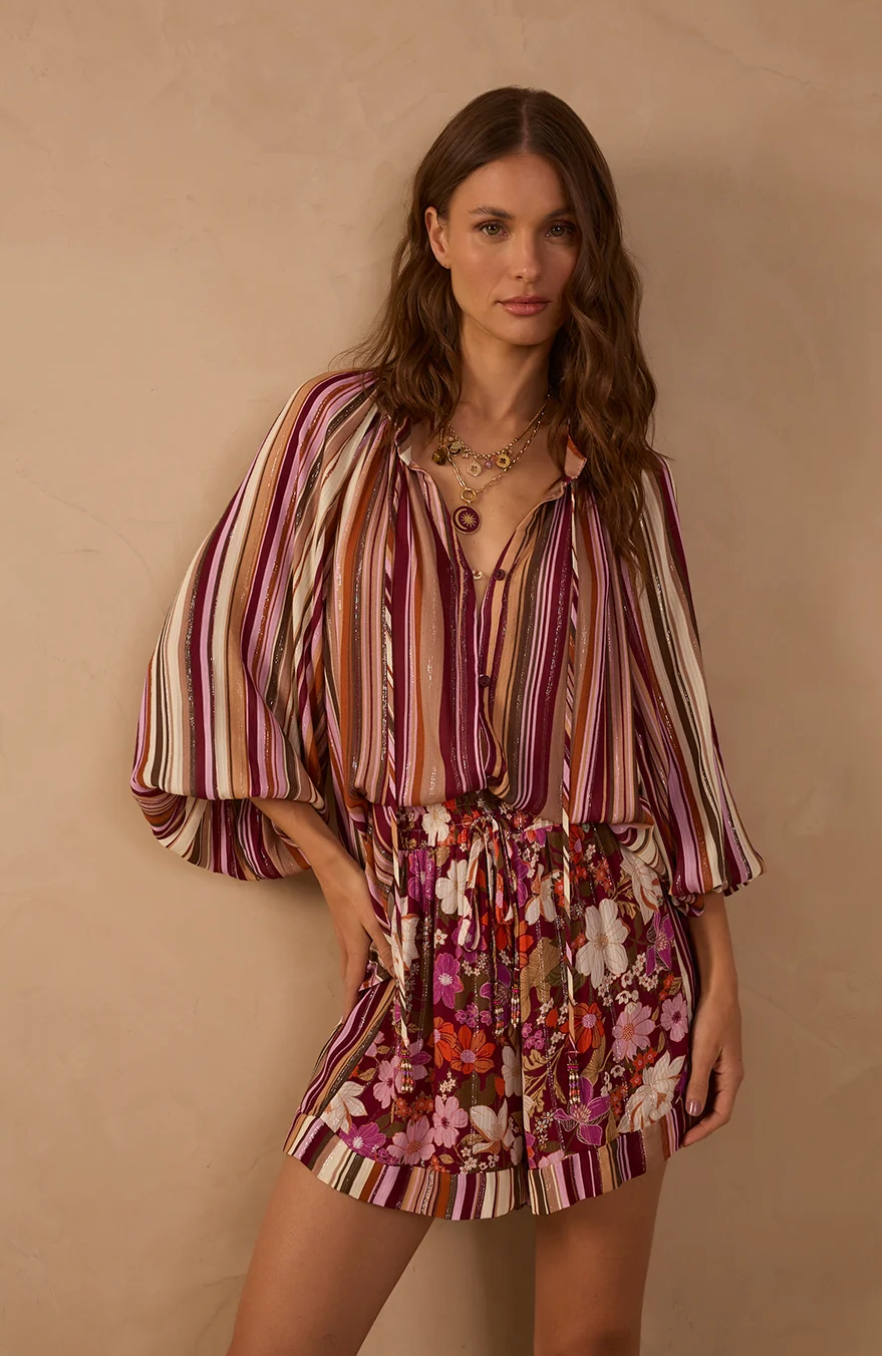 Aurora Blouse Stripes