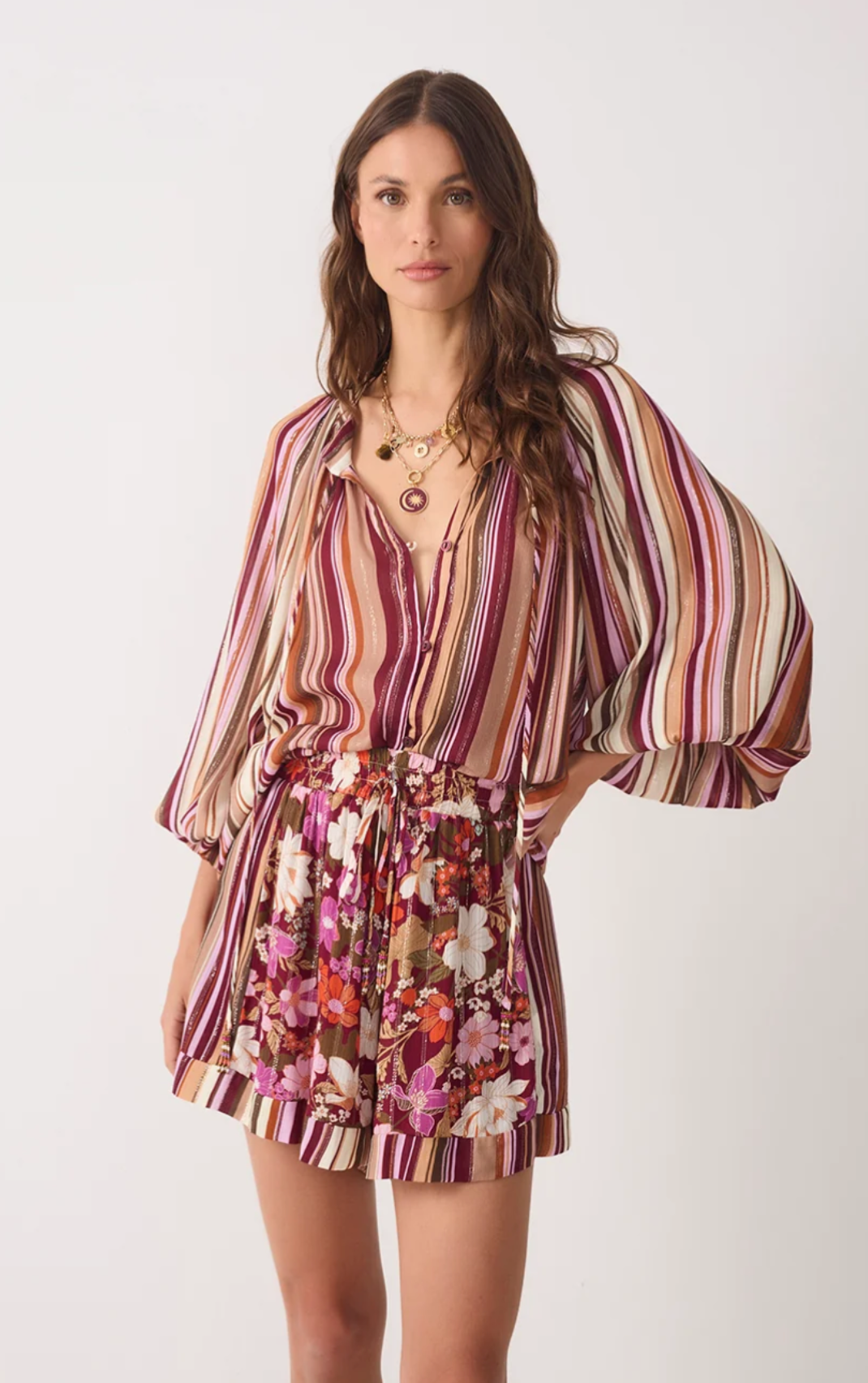 Aurora Blouse Stripes