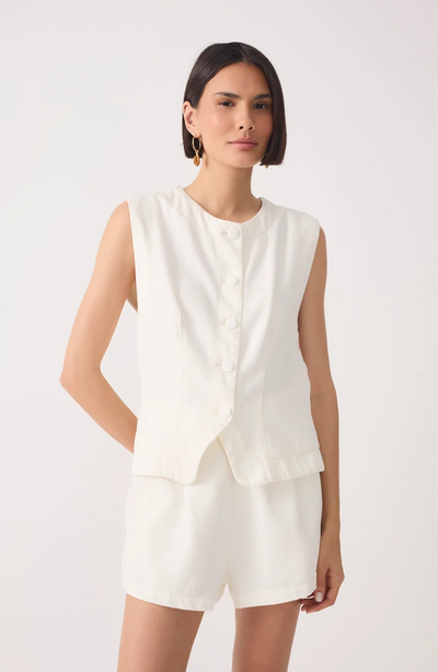 Kira Vest Off White