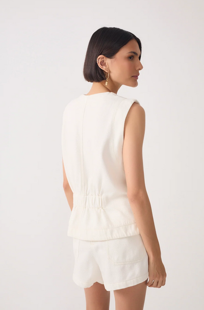 Kira Vest Off White
