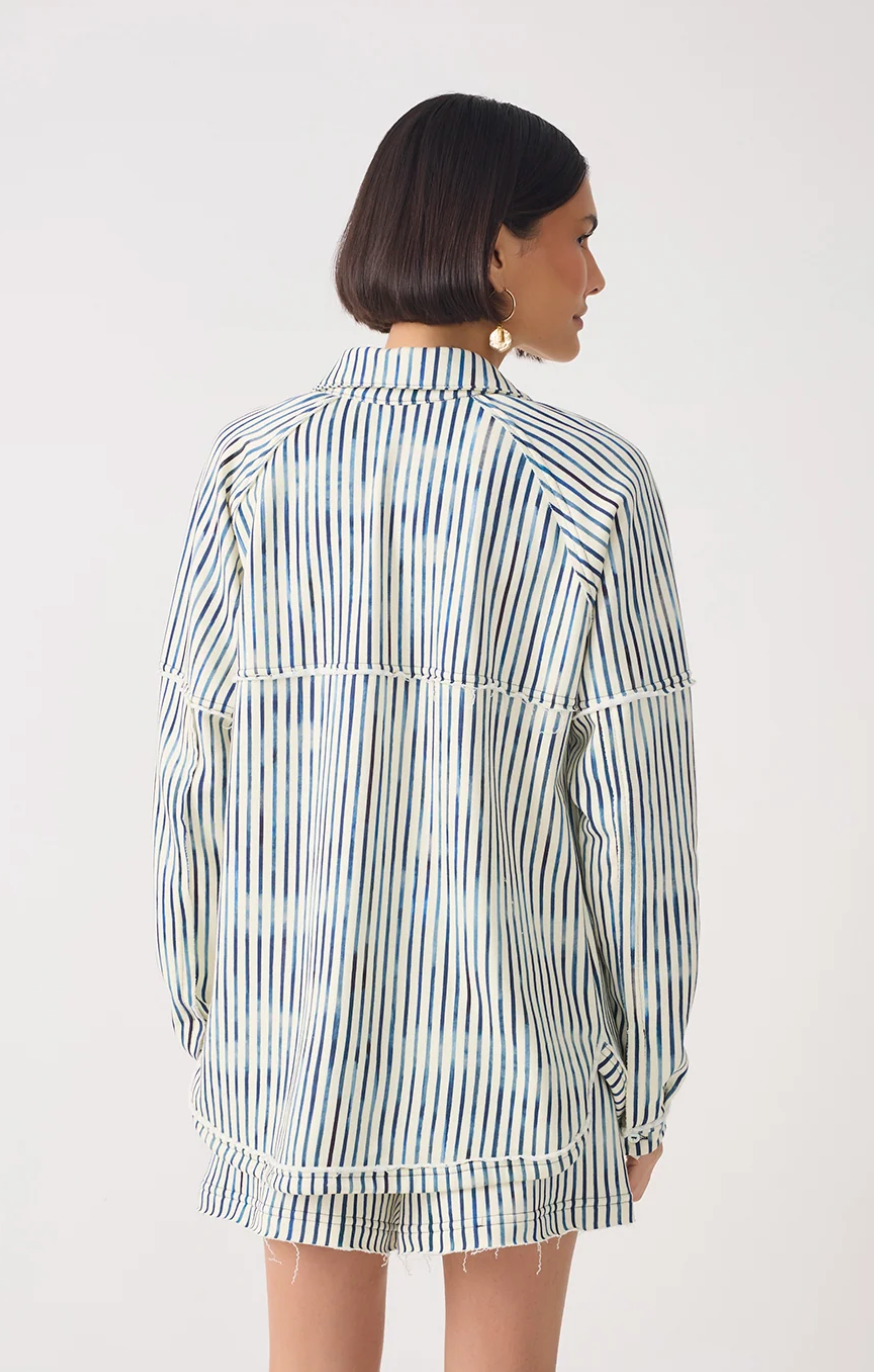 Clara Long Sleeve Shirt Blue