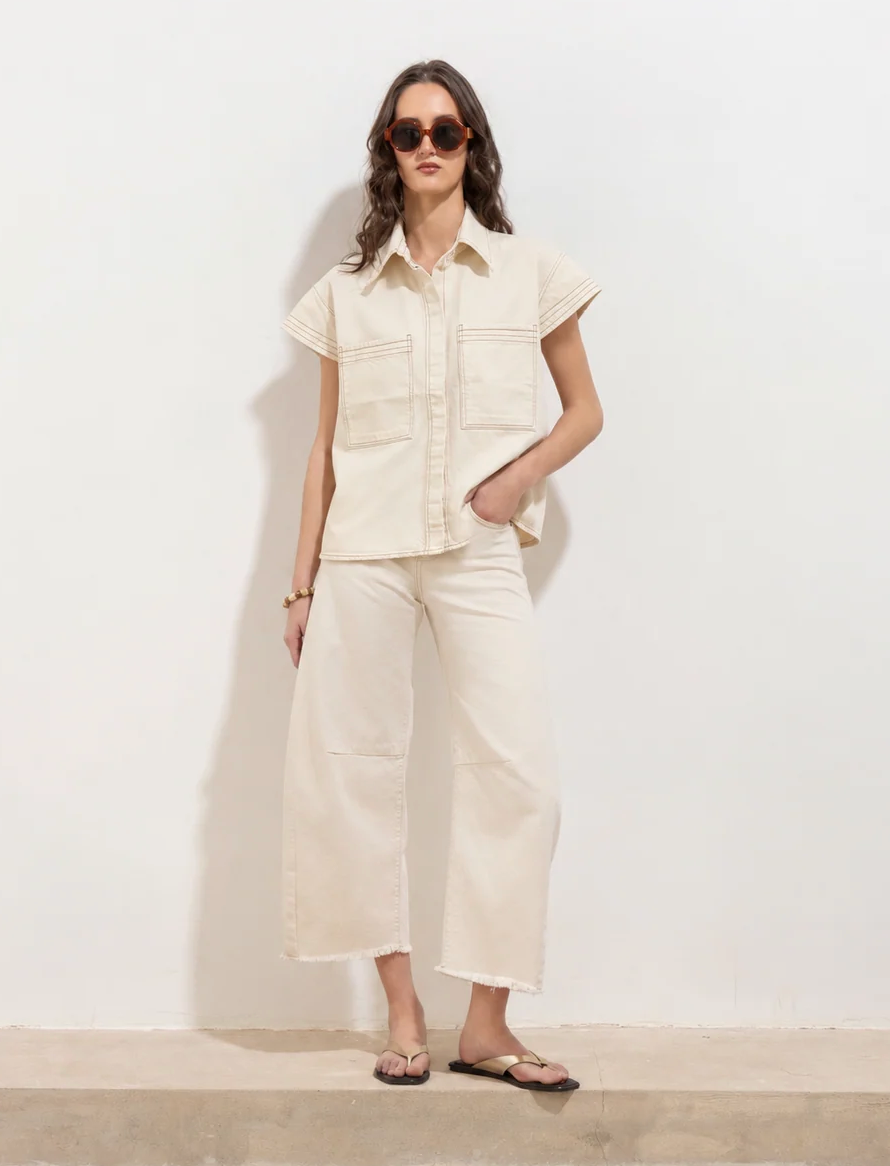 Paloma Pant White Cream