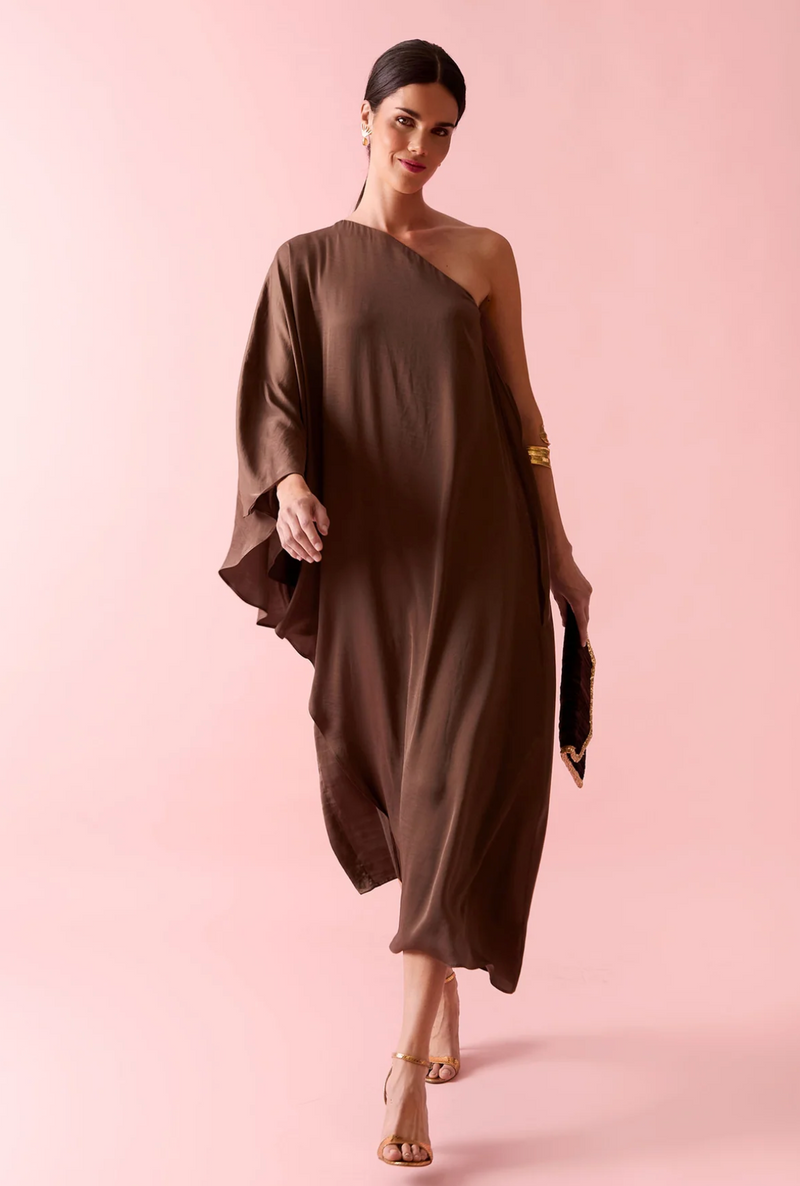 Monica Dress Brown