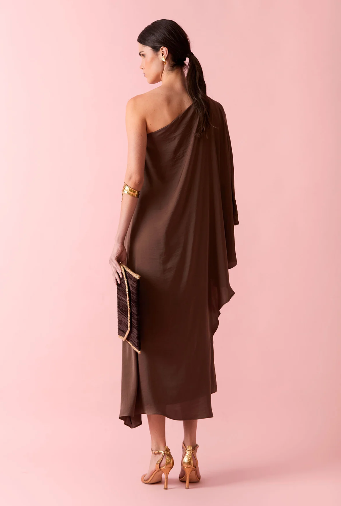 Monica Dress Brown