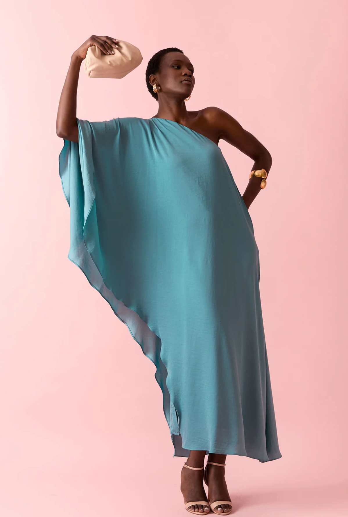 Monica Dress Sky Blue