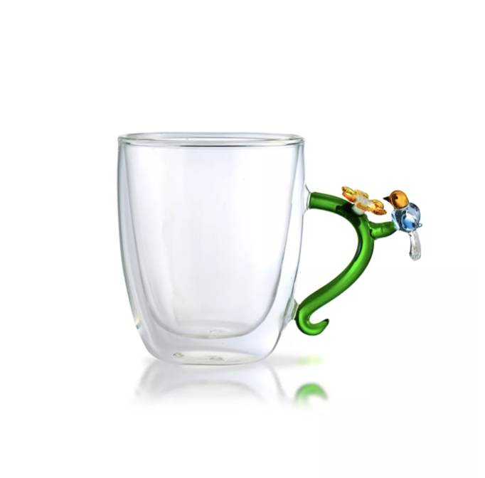 Botanical  Double Wall Mug