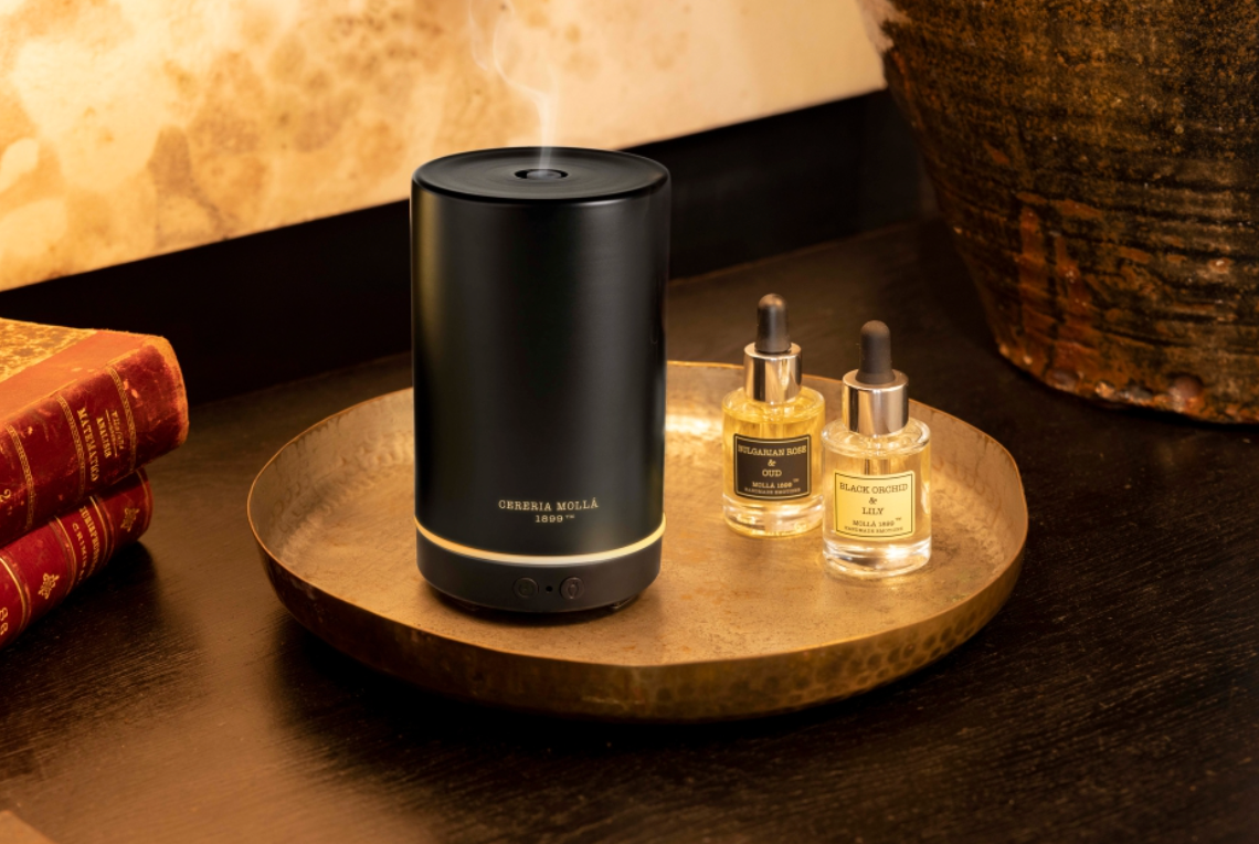 Brumizador de Aroma Ultrasonico Negro