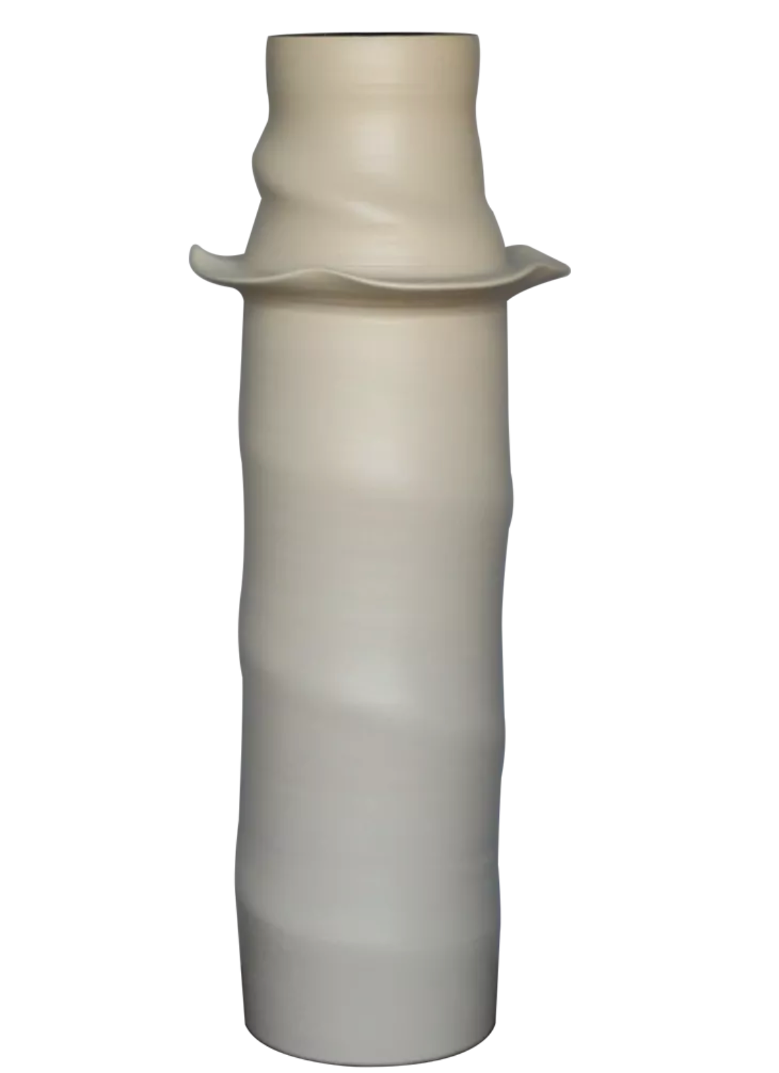 Anaisha Ceramic Vase White