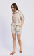 Alaia Short Ivory Terracota
