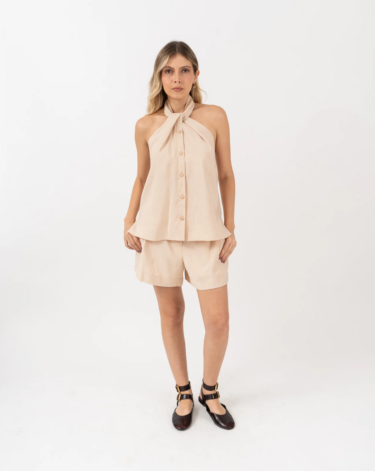Audrey Blouse Beige