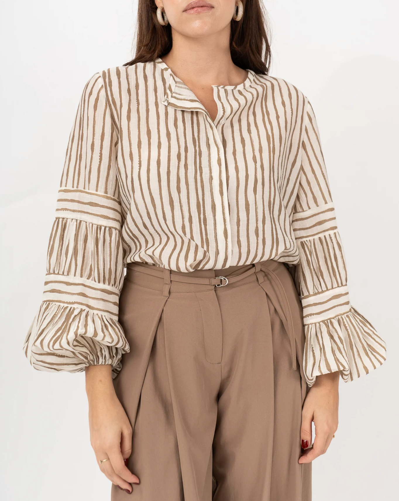 Beatrice Blouse Beige