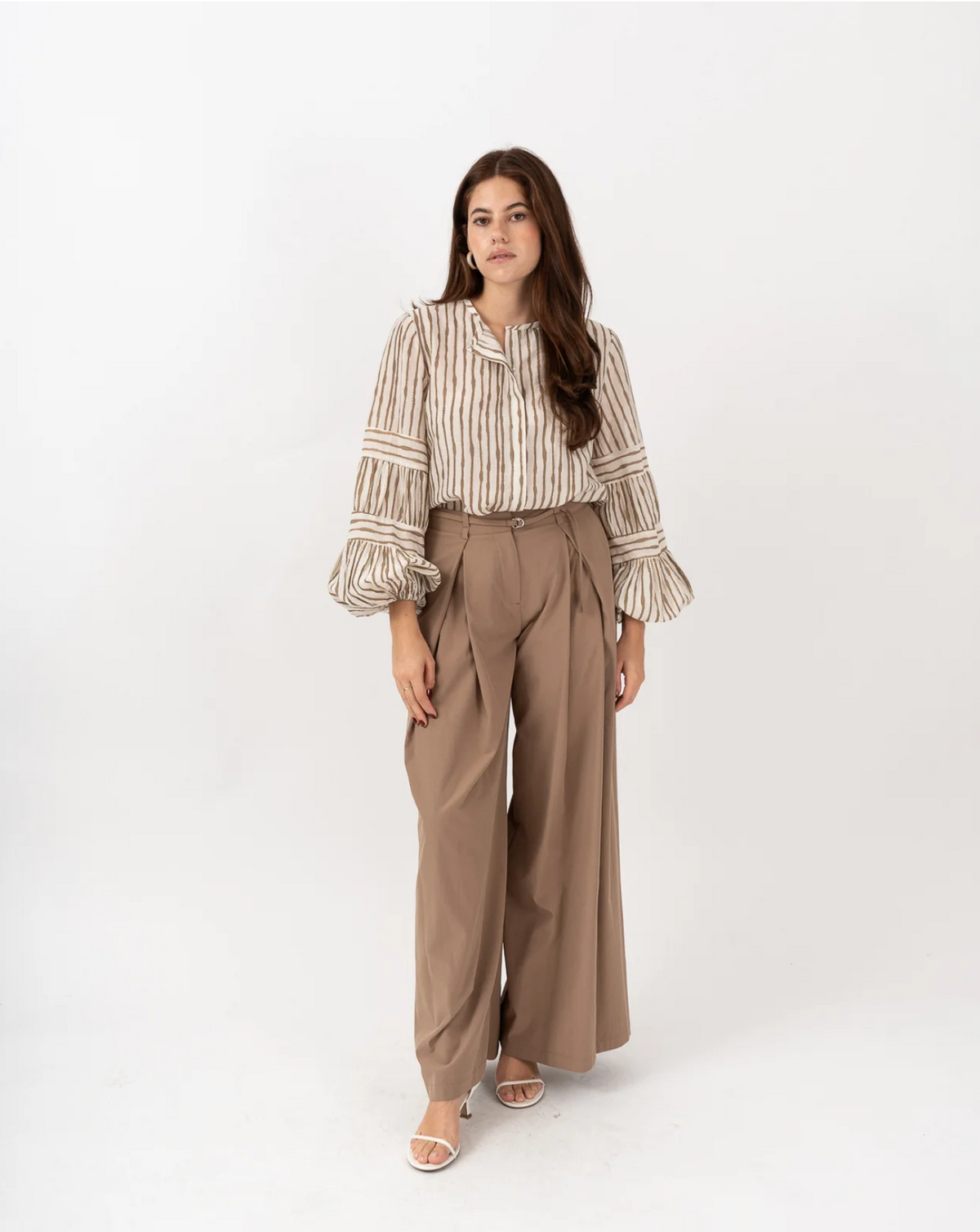 Beatrice Blouse Beige