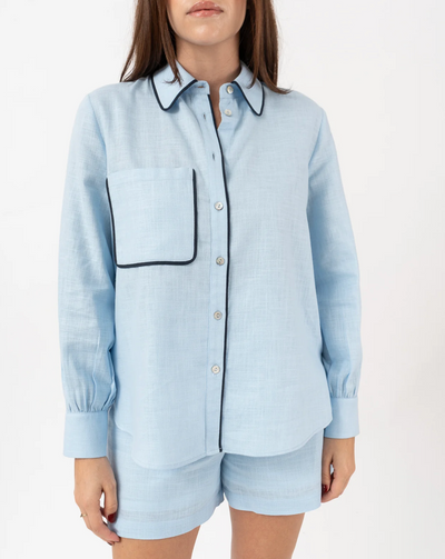 Helena Shirt Sky Blue