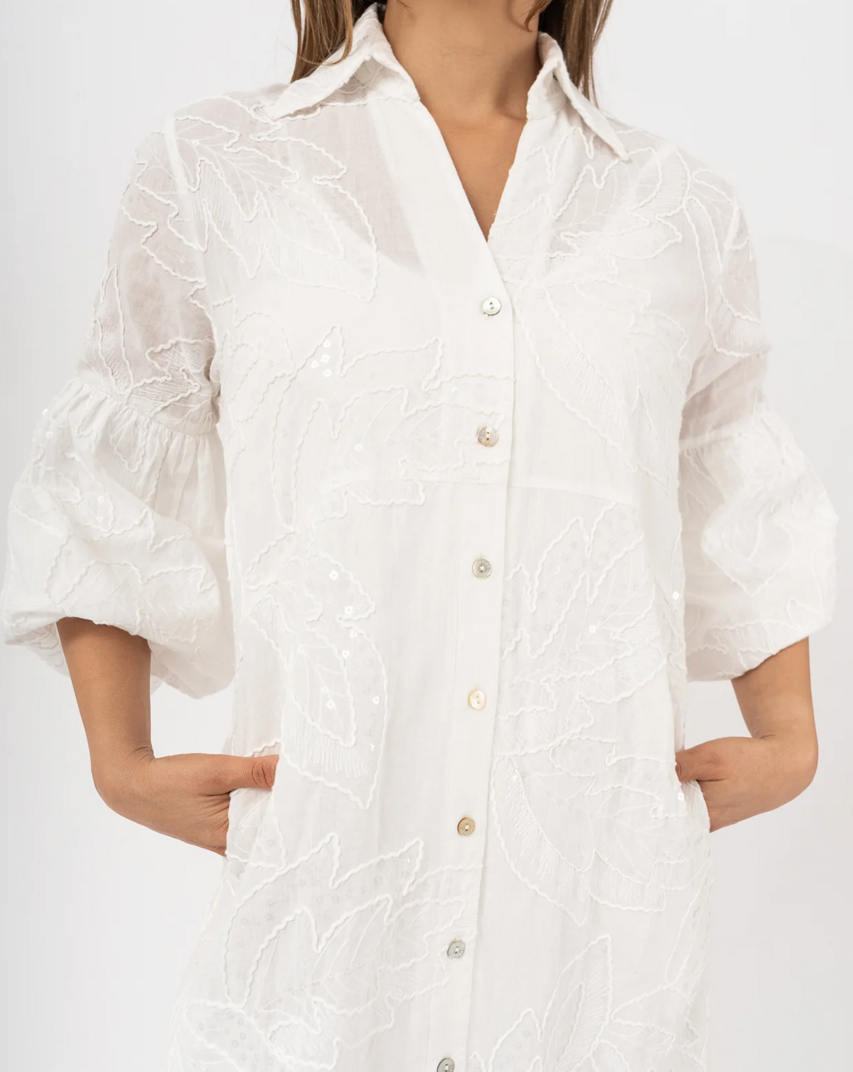 Laia Dress Off White