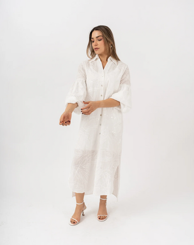 Laia Dress Off White