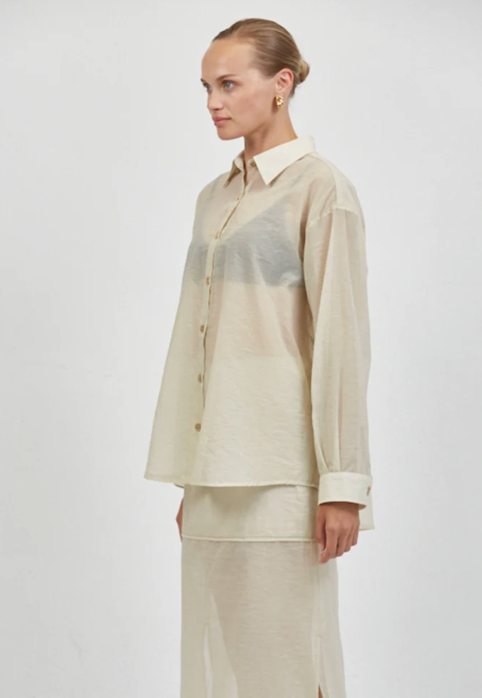 Camille Shirt Taupe