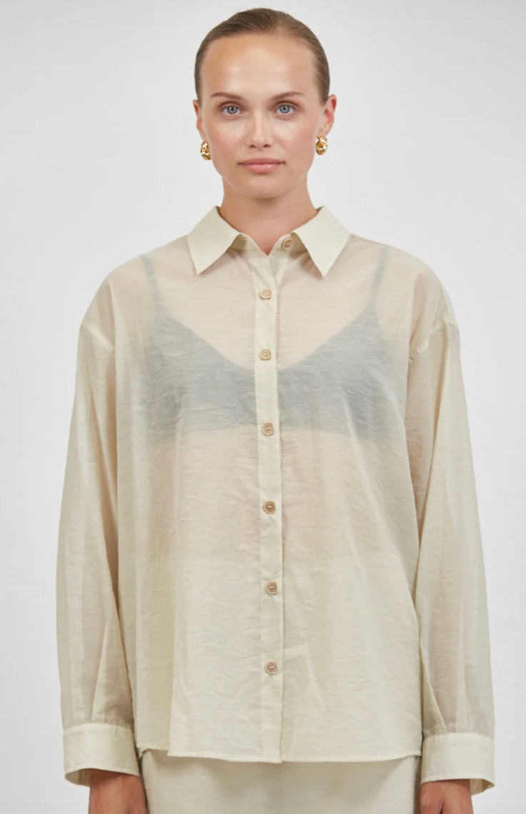 Camille Shirt Taupe