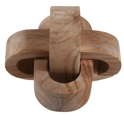 Teak Knot Decor Object