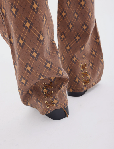 Belt Jean Print Brown