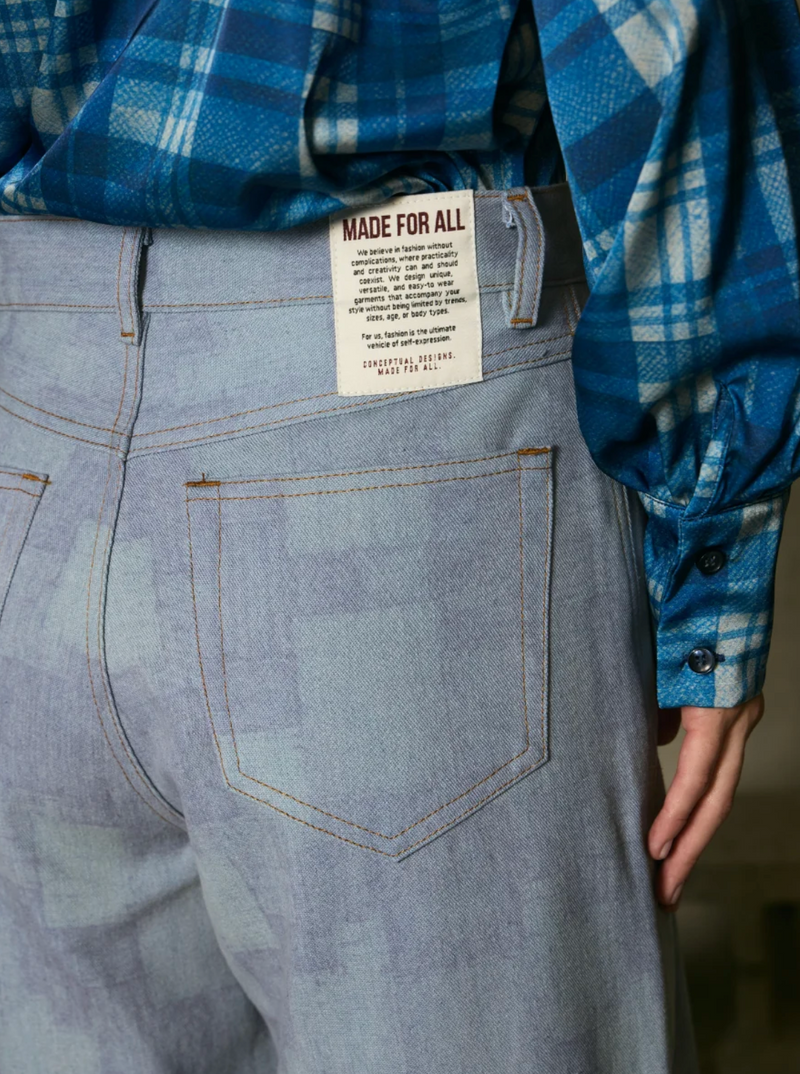 Keila Pant Barrel Denim