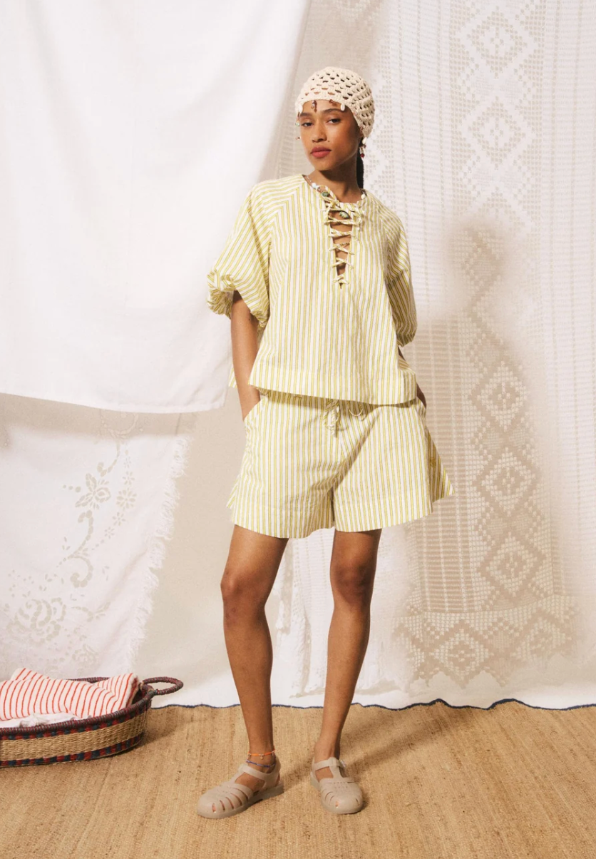 Cosima Short Light Yellow