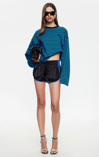 Mirta Short Black Blue