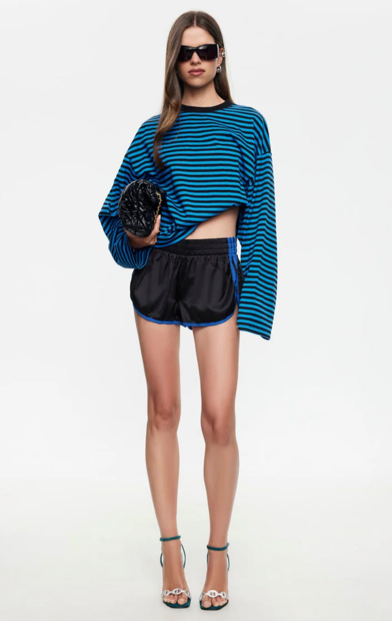 Mirta Short Black Blue